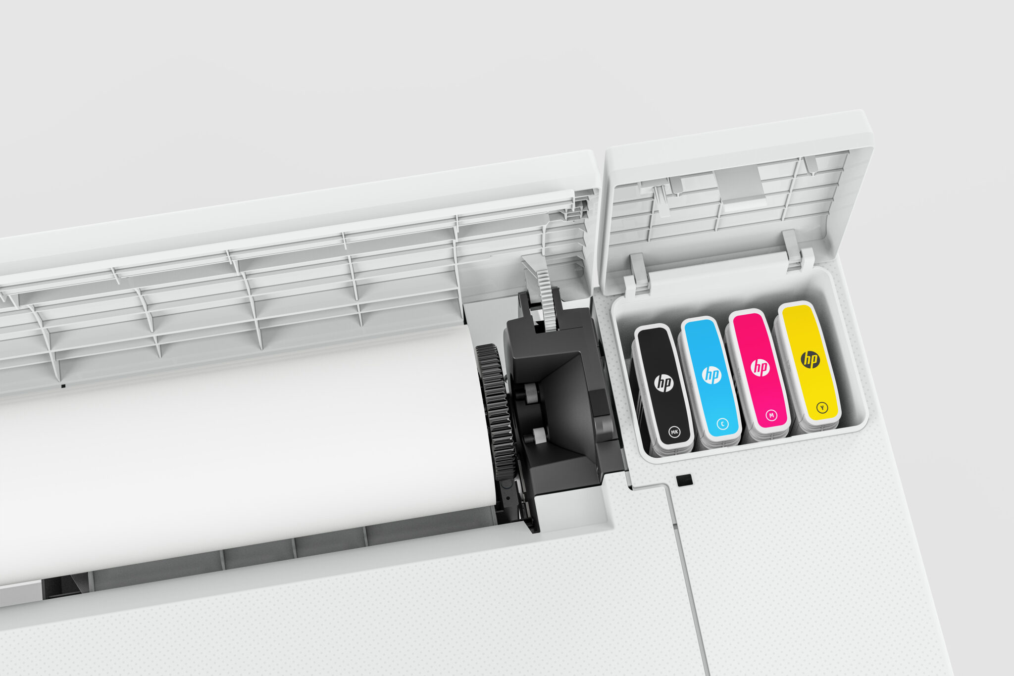 HP Designjet T950 Closeup Inks 02 2 2048X1366